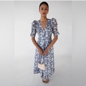 OAK + FORT Floral Maxi Dress